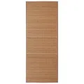 Tapis en bambou marron à latte rectangulaire 80 x 300 cm
