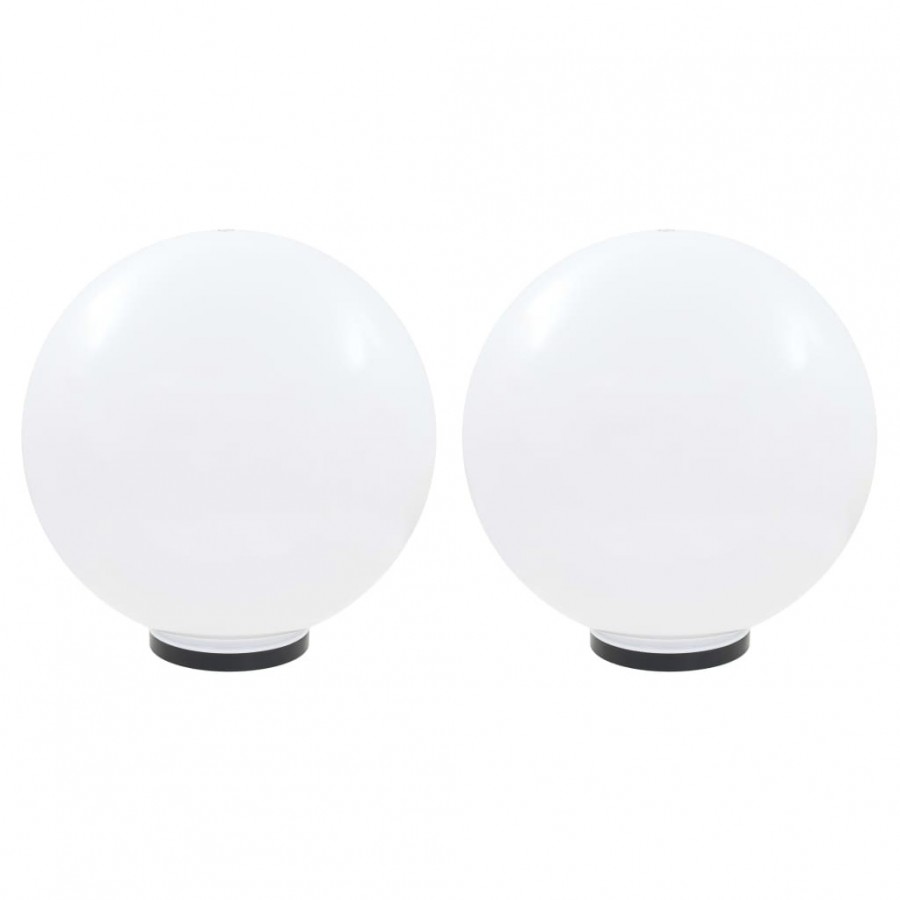 Lampes à LED sous forme de boule 2 pcs Sphérique 50 cm PMMA