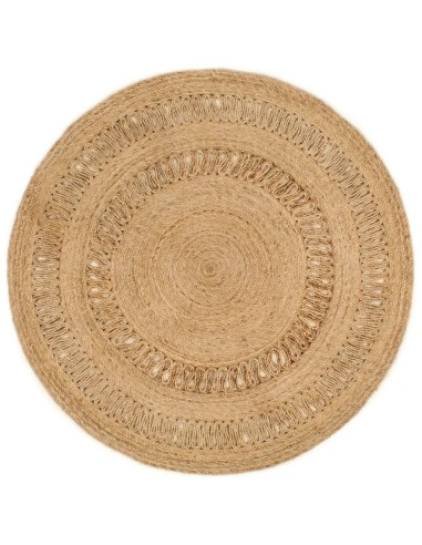 Tapis Jute tressé à la main 150 cm Rond