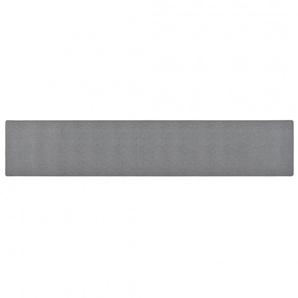 Tapis de couloir Gris foncé 50x300 cm