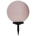 Lampe LED solaire d'extérieur sphérique 40 cm RVB
