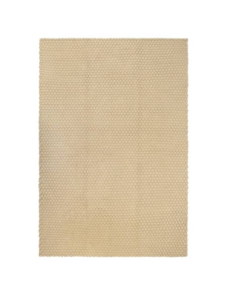 Tapis rectangulaire Naturel 160x230 cm Coton