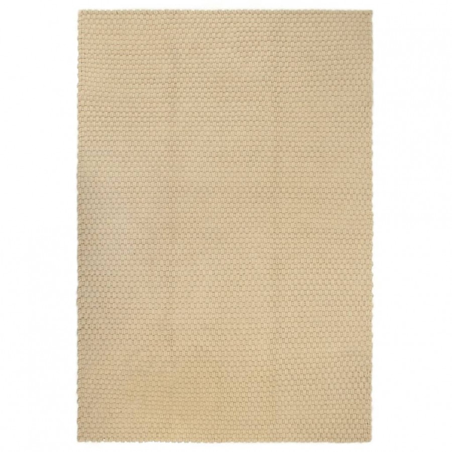 Tapis rectangulaire Naturel 80x160 cm Coton