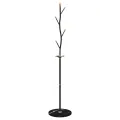 Porte-manteau noir 177 cm fer enduit de poudre