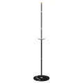 Porte-manteau noir 177 cm fer enduit de poudre