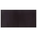 Tapis rectangulaire marron foncé 100x200 cm bambou