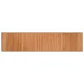 Tapis rectangulaire naturel 70x300 cm bambou