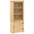 Buffet haut Corona 74x38x170 cm bois de pin massif