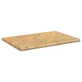 Tapis de bain 2 pcs 50x35 cm bambou