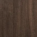 Buffet haut avec portes chêne marron bois d'ingénierie