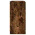 Buffet chêne fumé 102x37x75,5 cm bois d'ingénierie