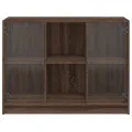 Buffet chêne marron 102x37x75,5 cm bois d'ingénierie