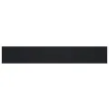 Tapis rectangulaire noir 80x500 cm bambou