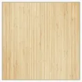 Tapis carré naturel clair 100x100 cm bambou