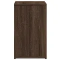 Tables d'appoint 2 pcs chêne marron 50x30x50 cm bois ingénierie