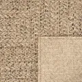 Tapis ZIZUR 80x250 cm aspect de jute intérieur et extérieur