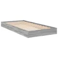 Cadre de lit sonoma gris 75x190 cm bois d'ingénierie