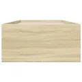 Cadre de lit chêne sonoma 90x200 cm bois d'ingénierie