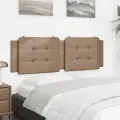 Coussin de tête de lit cappuccino 160 cm similicuir