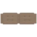 Coussin de tête de lit cappuccino 160 cm similicuir