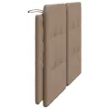 Coussin de tête de lit cappuccino 160 cm similicuir