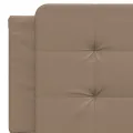 Coussin de tête de lit cappuccino 160 cm similicuir
