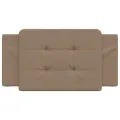 Coussin de tête de lit cappuccino 100 cm similicuir