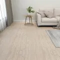 Planches de plancher autoadhésives 55 pcs PVC 5,11 m² Marron