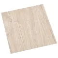 Planches de plancher autoadhésives 55 pcs PVC 5,11 m² Marron