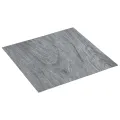 Planches de plancher autoadhésives 5,11 m² PVC Gris clair