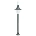 Lampadaire de jardin E27 120 cm Aluminium Vert foncé