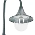 Lampadaire de jardin E27 120 cm Aluminium Vert foncé