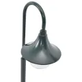 Lampadaire de jardin E27 120 cm Aluminium Vert foncé