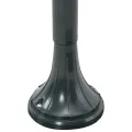 Lampadaire de jardin E27 120 cm Aluminium Vert foncé