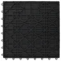 Carreaux de terrasse 22 pcs 30 x 30 cm 2 m² WPC Gris