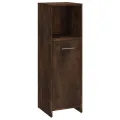 Ensemble de meubles de salle de bain 3 pcs Chêne fumé