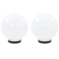 Lampe à LED sous forme de boule 2 pcs Sphérique 20 cm PMMA