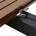 Clip de fixation de terrasse 100pcs et 200 vis Acier inoxydable