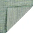 Tapis à tissage plat d'extérieur 200x280 cm Turquoise