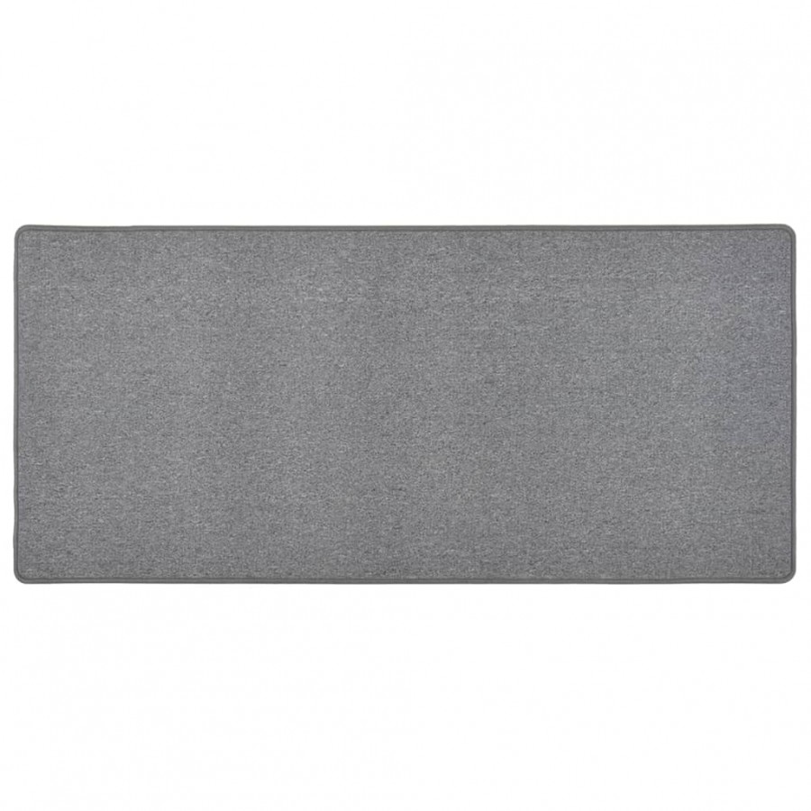 Tapis de couloir Gris foncé 50x100 cm