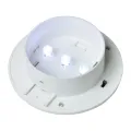 Lampes solaire à LED d'extérieur pour clôture 12 pcs Blanc