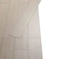 Planche de plancher PVC autoadhésif 5,02 m² 2 mm Blanc chêne