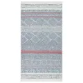 Tapis Rose et aqua 120x180 cm Coton