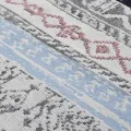 Tapis Rose et aqua 120x180 cm Coton