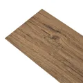 Planche de plancher PVC autoadhésif 5,02 m² 2 mm Marron noyer