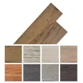 Planche de plancher PVC autoadhésif 5,02 m² 2 mm Marron noyer