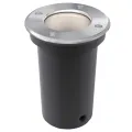3 pcs Lampes encastrables au sol d'extérieur Rond