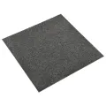 Dalles de tapis de sol 20 pcs 5 m² 50x50 cm Anthracite