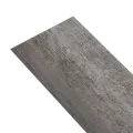 Planches de plancher PVC 5,02 m² 2 mm Autoadhésif Bois rayé