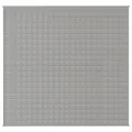 Couverture lestée Gris 220x235 cm 15 kg Tissu